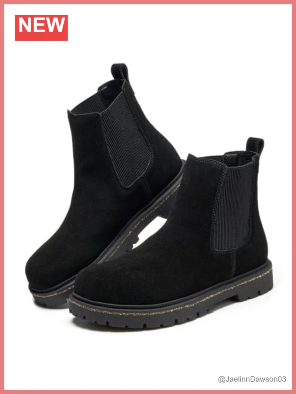 Genuine Leather Chelsea Boots Women Memory Foam Ankle Booties